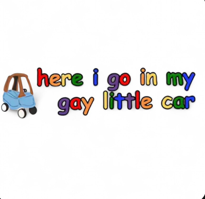 Bumper sticker